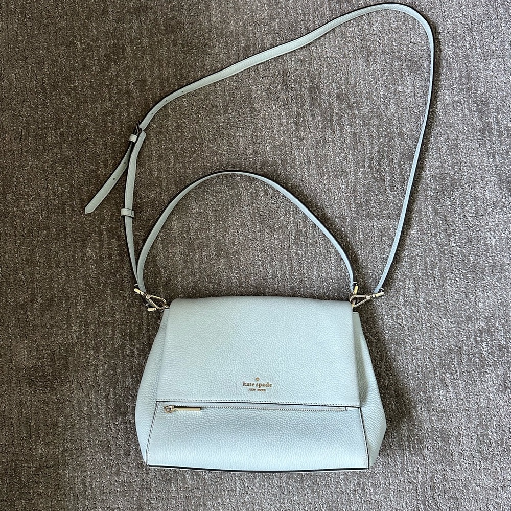Kate Spade Soft Blue Crossbody Bag